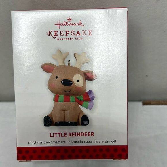 Hallmark 2013 Little Reindeer Keepsake Ornament - Picture 1 of 5